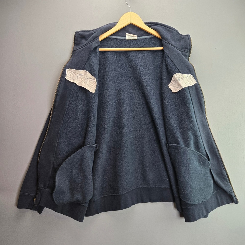 Phenix Full Zip Sweatshirt Jacket Pro-Weave XXL Navy Blue Vintage Graphic Logo - Picture 5 of 7